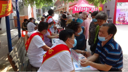 沈陽(yáng)市安寧醫(yī)院參與北站街道新時(shí)代文明實(shí)踐志愿服務(wù)大集 聚焦社會(huì)經(jīng)濟(jì)咨詢(xún)服務(wù)